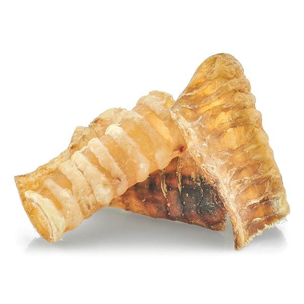 A Beef Trachea Grab Bag (8 oz) from Best Bully Sticks on a white background.